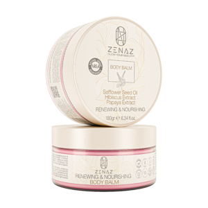 ZENAZ BODY BALM (SAFFLOWER SEED OIL, HIBISCUS EXTRACT, PAPAYA EXTRACT) RENEWING & NOURISHING 180gr