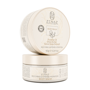 ZENAZ BODY BALM (ROSEHIP OIL, SHEA BUTER, SALVIA SAGE EXTRACT) RESTORING & INTENSEHYDRATION 180GR